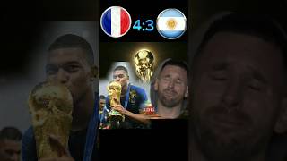 FRANCE 43 ARGENTINA WORLD CUPFINAL2018russia2018argentina francemessimbappe [upl. by Ebonee]