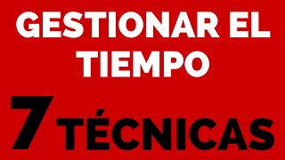 Cómo gestionar el tiempo en la oficina  7 técnicas infalibles [upl. by Crissy854]