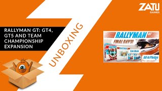 Rallyman GT GT4 GT5 and Team Challenge Exp  Unboxing [upl. by Yreneh220]