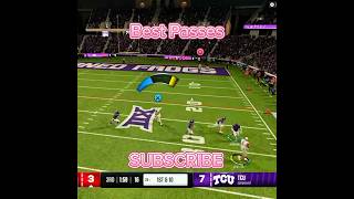 Best passes in cut collegefootball college touchdown subscribe shorts trending foryou like [upl. by Rossing]