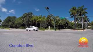 Drive Through Key Biscayne FL [upl. by Annas]