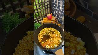 Food tutorial popcorn threeinone popcorn oh my god it smells so good [upl. by Aplihs237]