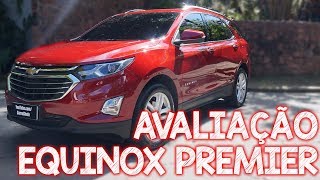 Avaliação Equinox Premier 2018  o SUV de luxo 20 turbo da Chevrolet GM [upl. by Anasxor]