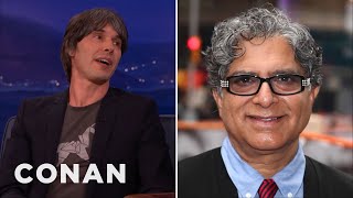 Professor Brian Cox Enraged Deepak Chopra  CONAN on TBS [upl. by Norby641]