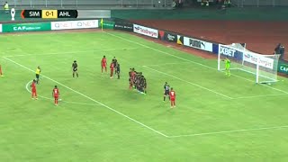 Simba vs Al Ahly 0  1 Highlights Quarter Final 1st leg CAF Champions League 2024 [upl. by Uv511]