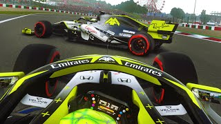 98 TYRE WEAR CIVIL WAR CRUNCH TIME IN JAPAN FOR THE TITLE  F1 2020 MY TEAM CAREER Part 144 [upl. by Oscar]