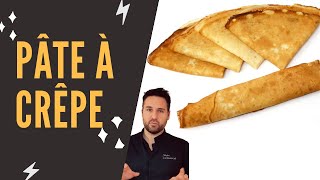 Comment réaliser sa pâte à crêpes sans grumeaux [upl. by Nisa]