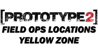 Prototype 2 Collectibles Walkthrough  ALL Field Ops Locations in Yellow Zone [upl. by Ilarrold]