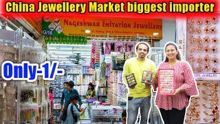 Fashion Jewellery Big Wholesaler In Mumbai Malad  Jewellery Wholesale Market  Jewellerybusiness [upl. by Augustina788]