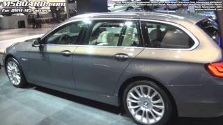 1080p BMW 535d Touring Individual Champagner Quarz exteriour [upl. by Llibyc]