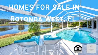 Rotonda West Florida homes for sale I lakefront homes for sale 122 Haddock Drive Rotonda FL 33947 [upl. by Fritze]