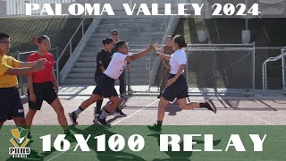 Patrick Henry 16x100 Relay Team  Paloma Valley Field Meet [upl. by Deana]