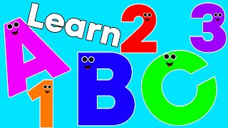 Learn ABC Phonics Song 123  English Alphabet A to Z  Preschool Learning Videos  abcsong [upl. by Olra880]