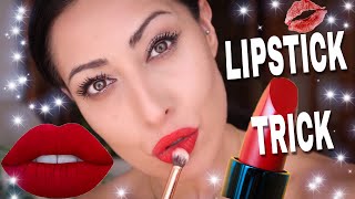 TRUCCHETTO PER AVERE ROSSETTO LUNGA DURATA E RENDERLO NO TRANSFER \\ ft Dior [upl. by Ailev]