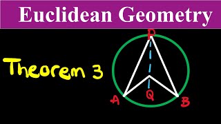 Euclidean Circle Geometry Theorem 3 [upl. by Maxantia263]