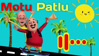 Motu Patlu Theme Song Ringtone Video [upl. by Hachmann]