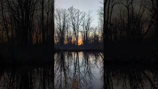 Sunset walk at the Missisquoi National Wildlife refuge sunset walk swanton swantonvt Vermont [upl. by Anadroj]