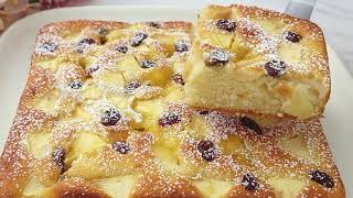 If you have 1 apple and 1 egg make this easy and delicious cake [upl. by Esnohpla]