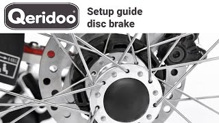 Setup guide disc brake Qeridoo KidGoo [upl. by Zorah]