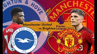 Manchester united  Brighton premier league 2024 [upl. by Hultin]