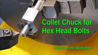 Collet chuck for hex head bolts [upl. by Cahan]