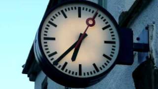 Swiss Railway Station Clock [upl. by Ertha]