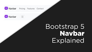 Bootstrap 5 Navbar Tutorial [upl. by Bergstein]