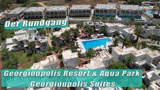 Georgioupolis Resort amp Aqua Park und Georgioupolis Suites  Der Rundgang KretaCrete 2024 [upl. by Annelise]