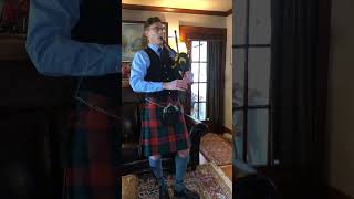 Amazing Grace on Bagpipes  Gibson Fireside Smallpipes [upl. by Etennaej]