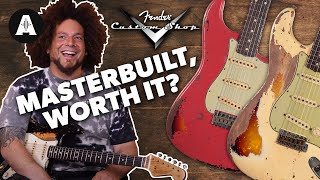 What Makes a Fender Strat Worth £8000  Fender Masterbuilt Guitars [upl. by Ydnirb]