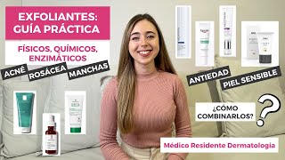 EXFOLIANTES ¿Son necesarios ¿Cómo funcionan [upl. by Spiegelman]