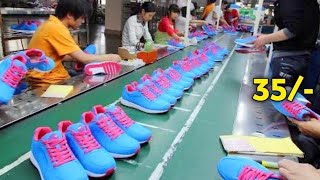 Machine Made Shoes 35 Rs  Shoes Factory  Shoes Wholesale Market In Delhi  bijnis [upl. by Sela]