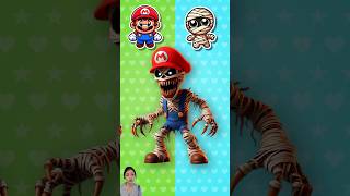 ❤️ Super Mario Turns Into a Horrifying Mummy 😭 mummy mario supermario luigi cartoon [upl. by Neddie]