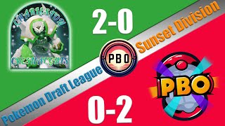 Pokémon Draft League  Charleston Chestnaughts VS Salt Lake Salandits  S7 W3 Sunset Div [upl. by Tillinger]