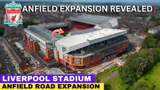 Anfield Road Expansion How Liverpool FC Transformed Their Iconic Fortress [upl. by Prudhoe877]