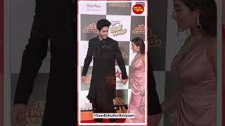 Rishabh Jaiswal amp Shreya Kalra are turning heads at the Red Carpet of the 2024 Star Parivaar Awards [upl. by Mimi969]