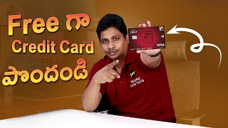 How to Apply IDFC First Credit Card  Lifetime Free Credit Card  Credit Card Online Telugu [upl. by Nomma]