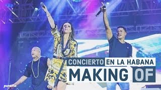 Gente de Zona  Concierto masivo en La Habana Cuba 2018  Making Of [upl. by Anabal]