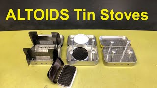 My Altoids Tin Stove Collection [upl. by Surazal498]