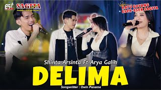 Shinta Arsinta Feat Arya Galih  Delima  Dangdut Official Music Video [upl. by Arvie]