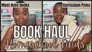 Homeschool Book Haul 2024 📚  Affordable Reads amp Curriculum Picks for All Ages [upl. by Drawe]