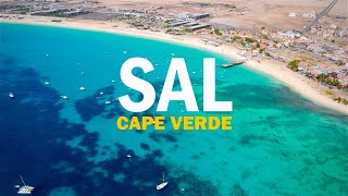 SAL CAPE VERDE Travel Guide to Beaches amp ALL Top Sights in 4K  Drone [upl. by Niac145]