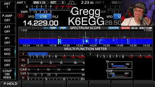 🔴 K6EGG 32624 Fusion DMR DStar HF and FT8 Icom IC9700 AND IC7610 [upl. by Wehrle]