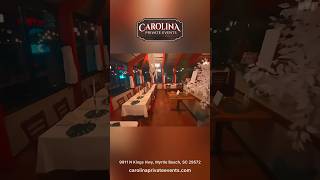 Event set up of our customers at The Garden Room  Carolina Private Events Myrtle Beach SC shorts [upl. by Samella]