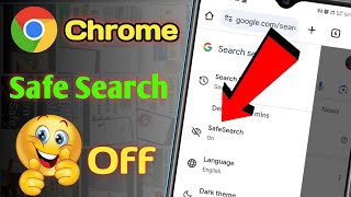 Chrome me safe search kaise off kare  how do you turn off safesearch  Disable google safe search [upl. by Nahttam395]