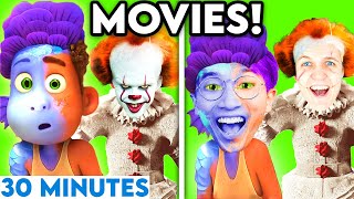 MOVIES WITH ZERO BUDGET LUCA PENNYWISE PAW PATROL amp MORE 30 MINUTE LANKYBOX COMPILATION [upl. by Verlee]