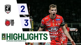 Sonepar Padova vs Sir Susa Vim Perugia  Superlega Credem Banca VBTV Match Highlights [upl. by Sidras242]