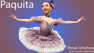 Youth Grand Prix 25th Season Japan SemiFinal  Himari Umehara 梅原 陽葵  Paquita [upl. by Htir]