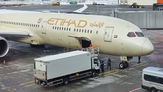 Boeing 78710 ак Etihad Airways  Рейс Москва — АбуДаби [upl. by Wrdna]