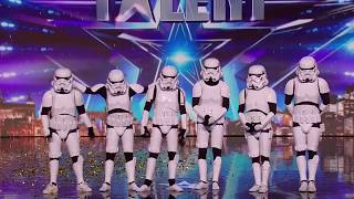 Boogie Storm 1st Audition on Britains Got Talent [upl. by Magbie]